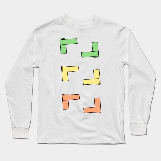 Spike Marks Long Sleeve T-Shirt by notastranger